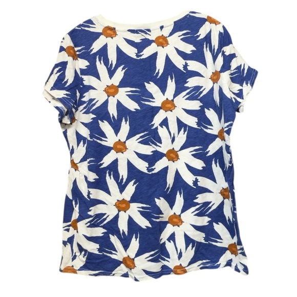 Architect Boxy Short Sleeve Tee in White and Yellow - Picture 2 of 3